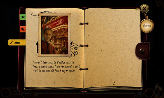 Screenshot z Cadenza: Music, Betrayal and Death Collector's Edition