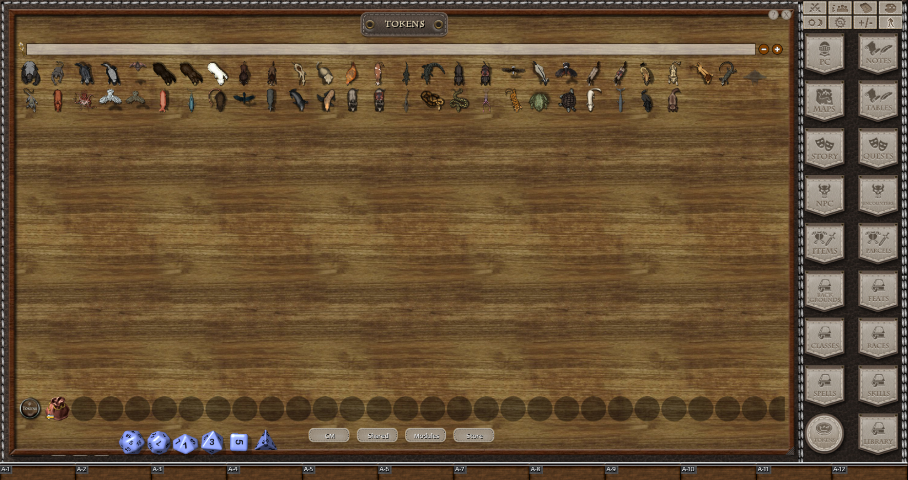 Fantasy Grounds - Animals (Token Pack) Featured Screenshot #1