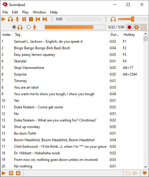 Screenshot #5 for Soundpad