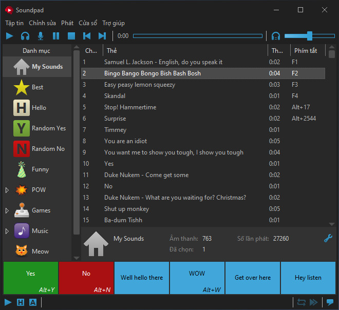Soundpad - Key Game Steam Online - Việt Hóa screenshot