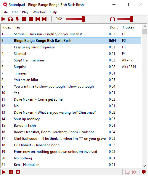 Screenshot #2 for Soundpad