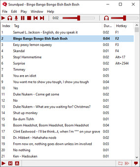 Soundpad screenshot 1