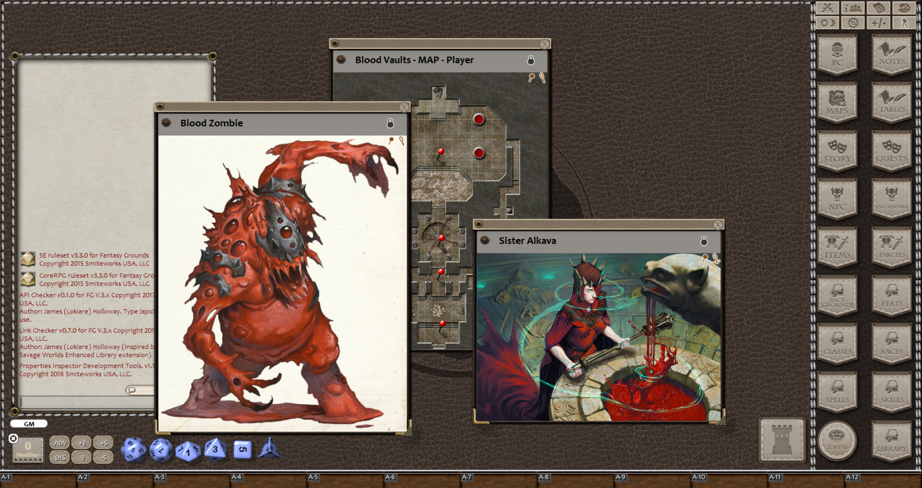 Fantasy Grounds - Blood Vaults of Sister Alkava (5E) Featured Screenshot #1