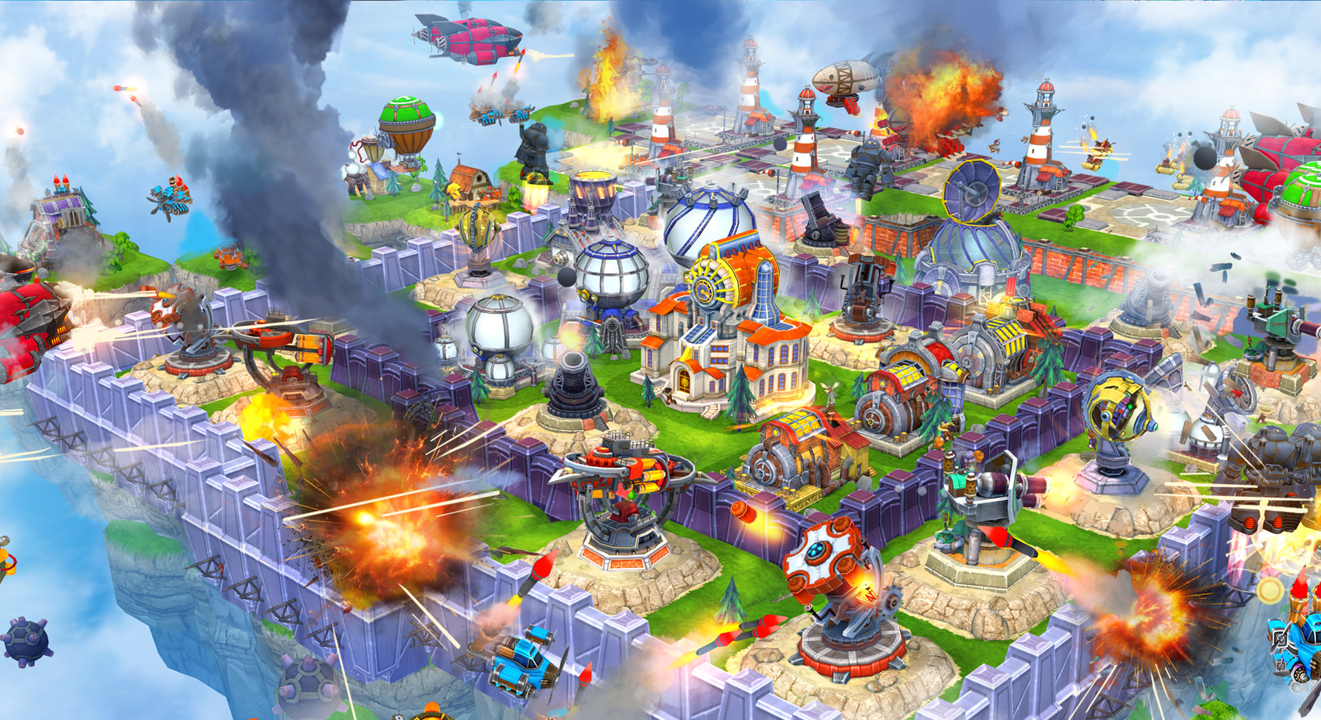 #1. Sky Clash: Lords of Clans 3D (Steam) 由: Absolutist Ltd.