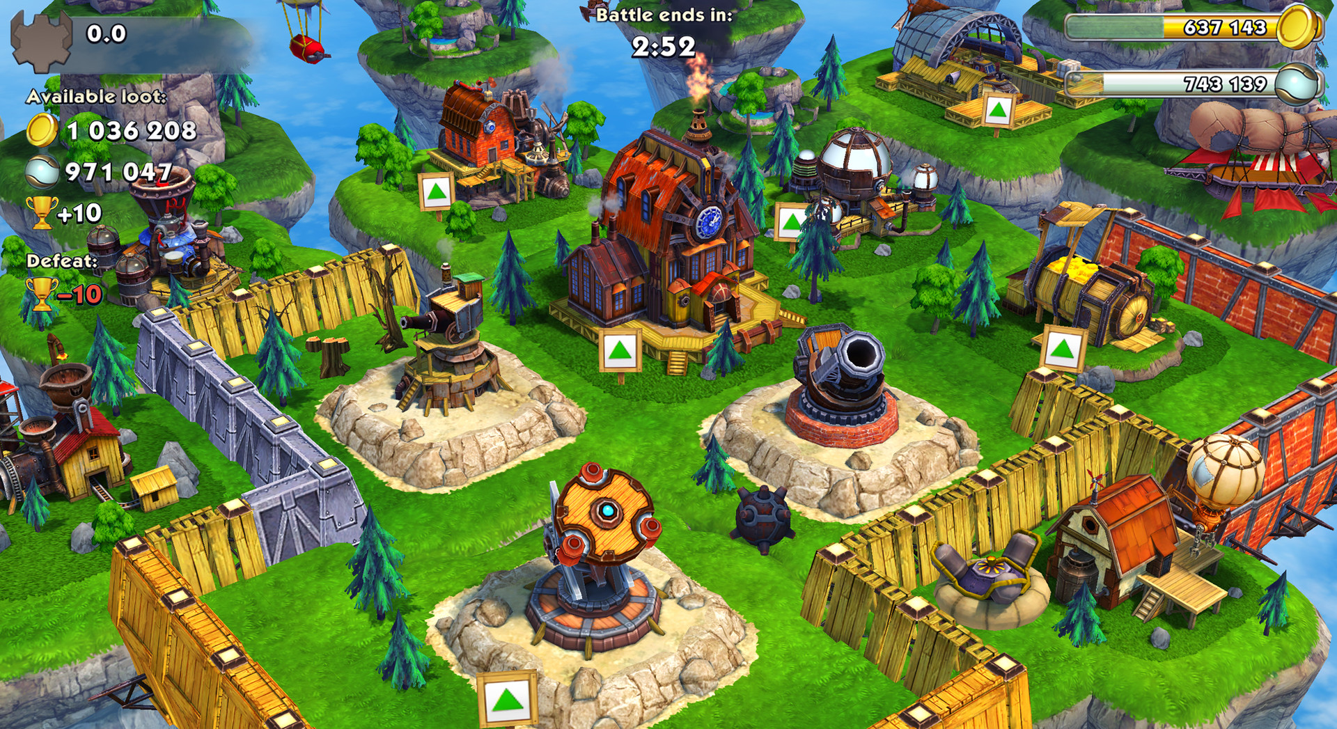 #5. Sky Clash: Lords of Clans 3D (Steam) 由: Absolutist Ltd.