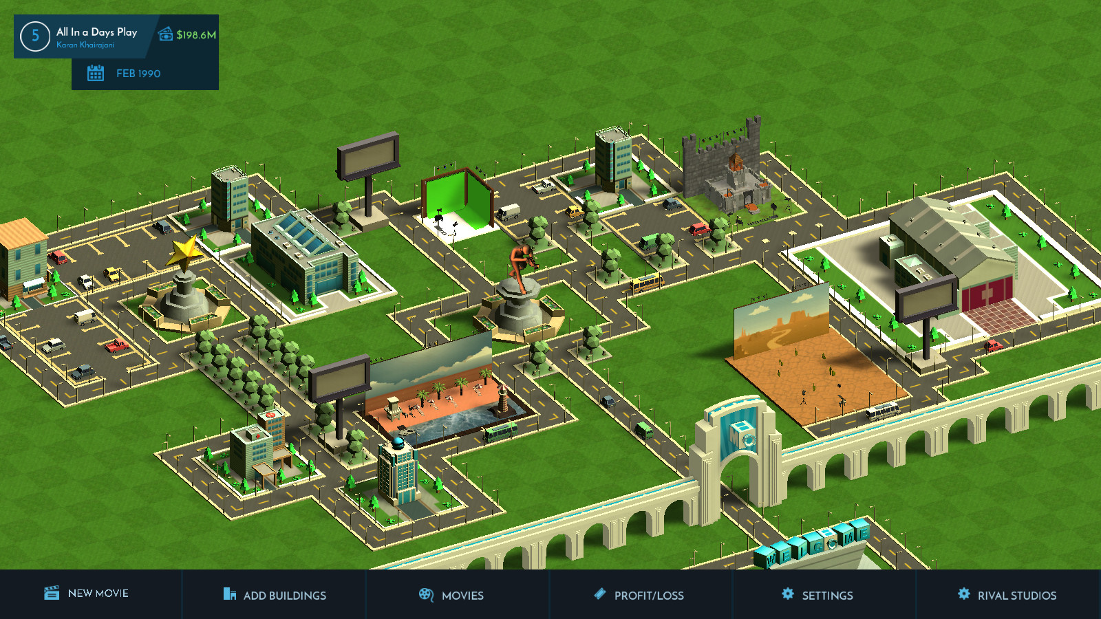 Movie Studio Tycoon в Steam