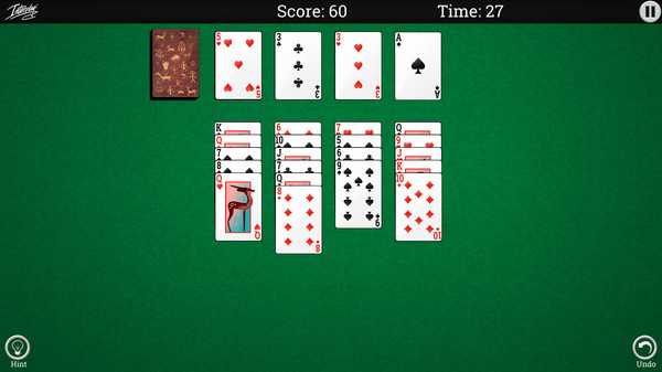 Screenshot z Interplay Solitaire