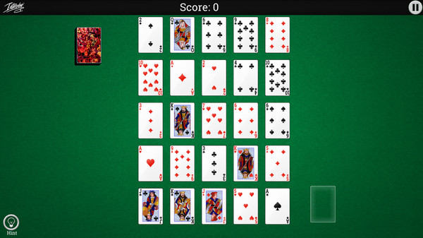 Screenshot z Interplay Solitaire
