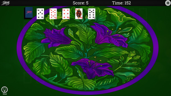 Screenshot z Interplay Solitaire