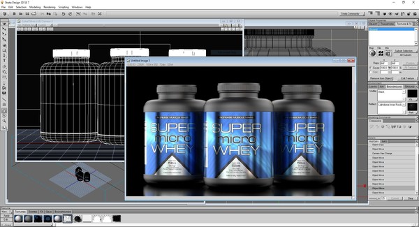 Screenshot z Strata Design 3D SE Screenshot z Strata Design 3D SE