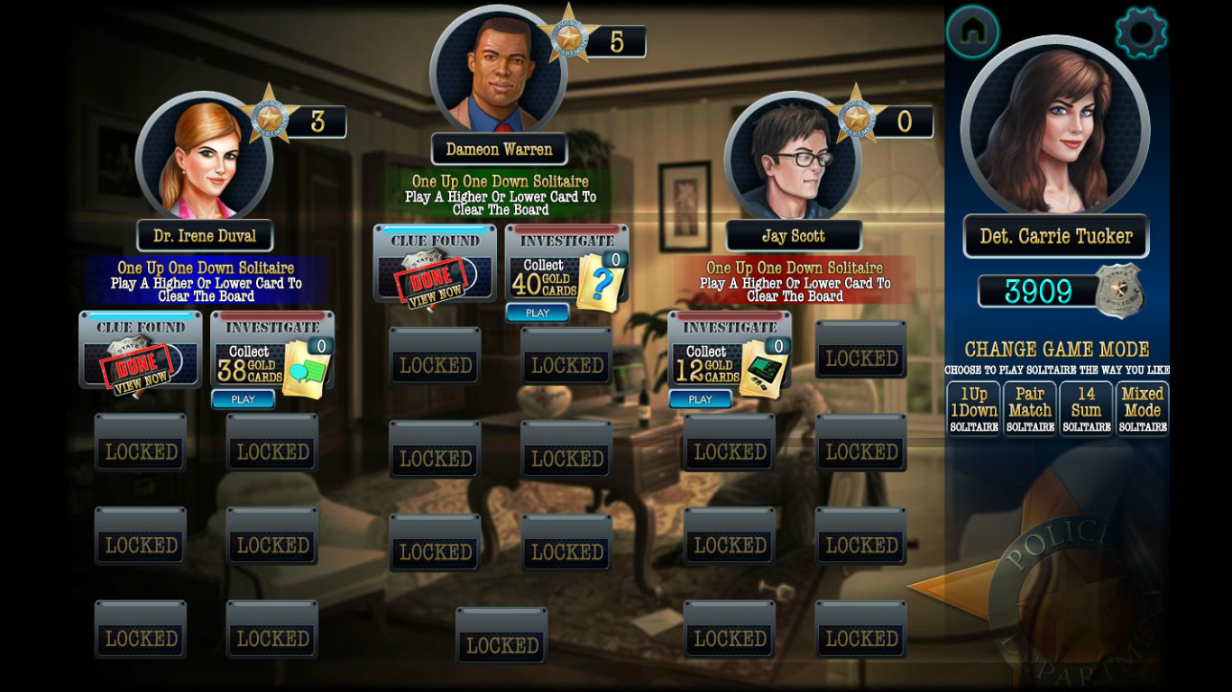 Double Clue: Solitaire Stories screenshot screenshot 1