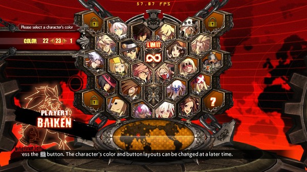 Additional Character Color - Eclipse (for Answer&Baiken)