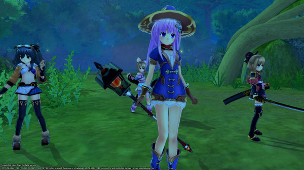 Screenshot z Cyberdimension Neptunia: 4 Goddesses Online