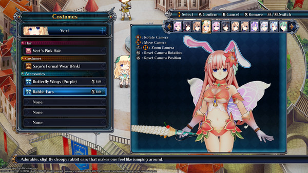 Screenshot z Cyberdimension Neptunia: 4 Goddesses Online