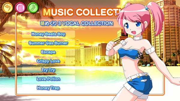 Moe Mekuri SP -Moe Mekuri 3 VOCAL COLLECTION- screenshot 1