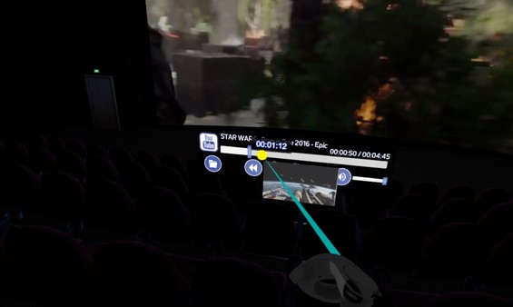 Screenshot z StarPlayerVR