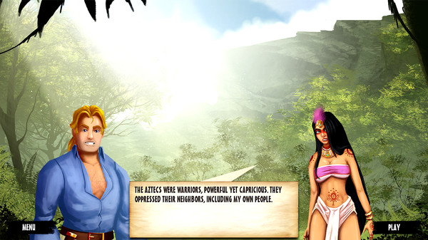 Screenshot z Aztec Venture