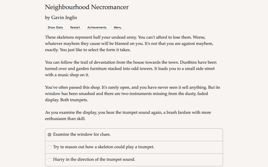 Screenshot z Neighbourhood Necromancer Screenshot z Neighbourhood Necromancer