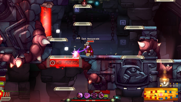 Awesomenauts - Dark Masquerade Qi'Tara Skin