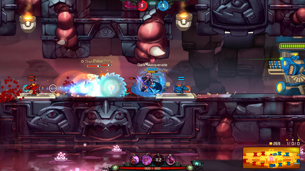 Awesomenauts - Dark Masquerade Qi'Tara Skin