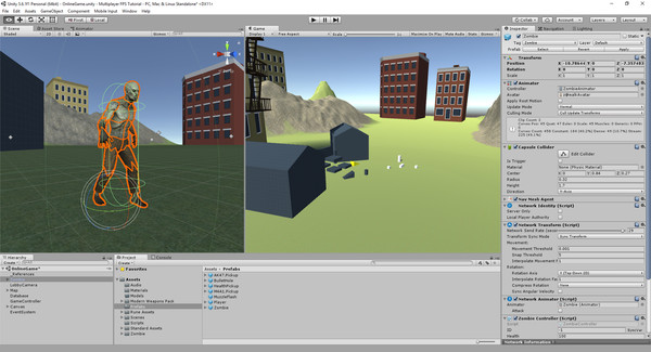 How to create a Multiplayer First Person Shooter (FPS)