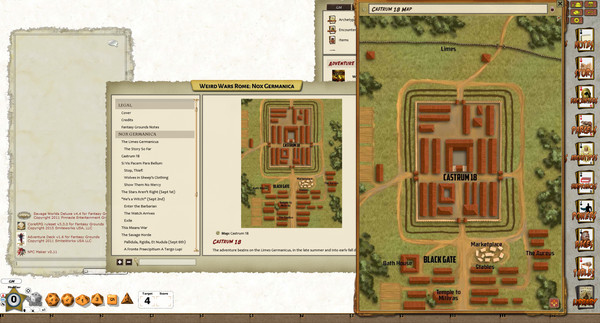 Fantasy Grounds - Weird Wars Rome: Nox Germanica (Savage Worlds)