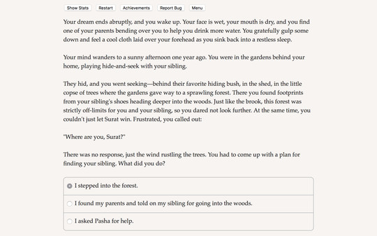 Screenshot z Demon Mark: A Russian Saga