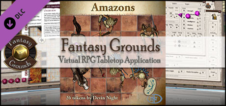 Fantasy Grounds - Amazons (Token Pack) banner image