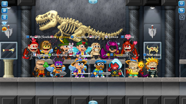 Screenshot 4 of Pixel Worlds: MMO Sandbox - final gameplay screenshot