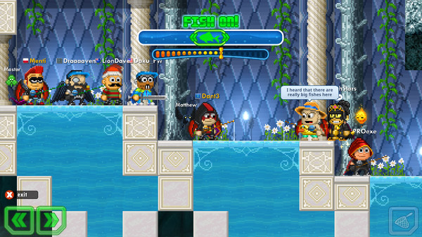 Screenshot 3 of Pixel Worlds: MMO Sandbox - more gameplay footage