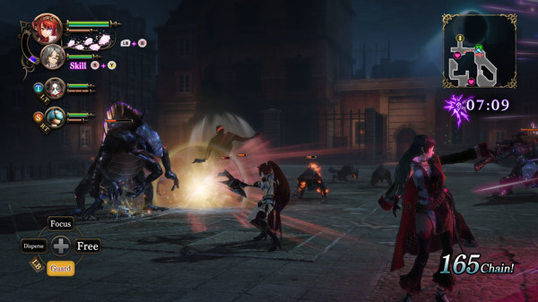 Nights of Azure 2: Bride of the New Moon screenshot 3
