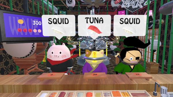Screenshot z VR SUSHI BAR Screenshot z VR SUSHI BAR