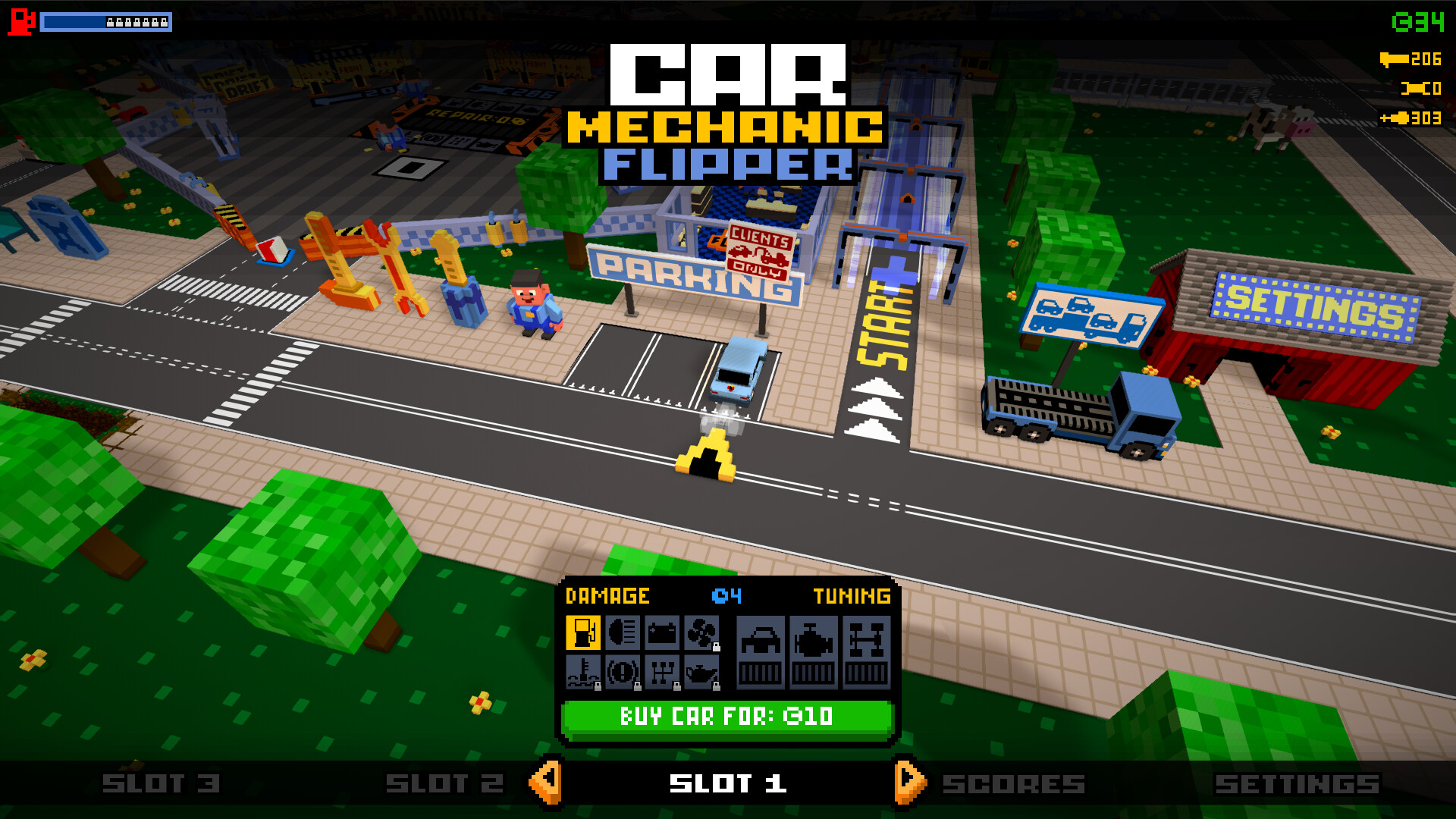 Car Mechanic Flipper screenshot #1