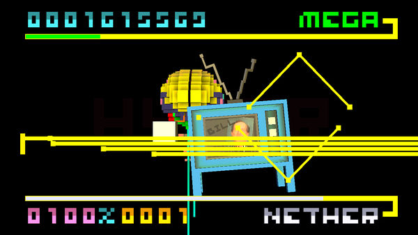 Screenshot z BIT.TRIP BEAT