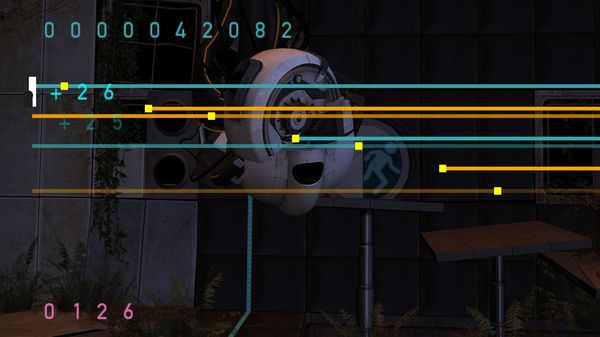 Screenshot z BIT.TRIP BEAT