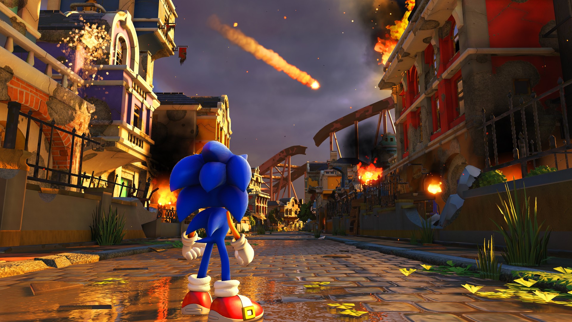 Sonic Forces - Imagem de Fundo do Jogo