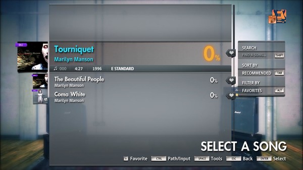 Rocksmith® 2014 Edition – Remastered – Marilyn Manson - “Tourniquet”
