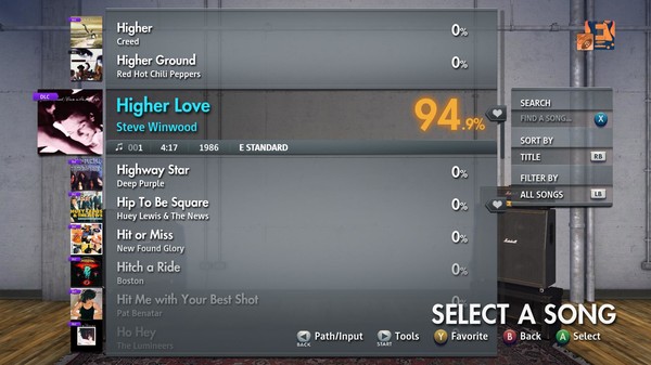 Rocksmith® 2014 Edition – Remastered – Steve Winwood - “Higher Love”