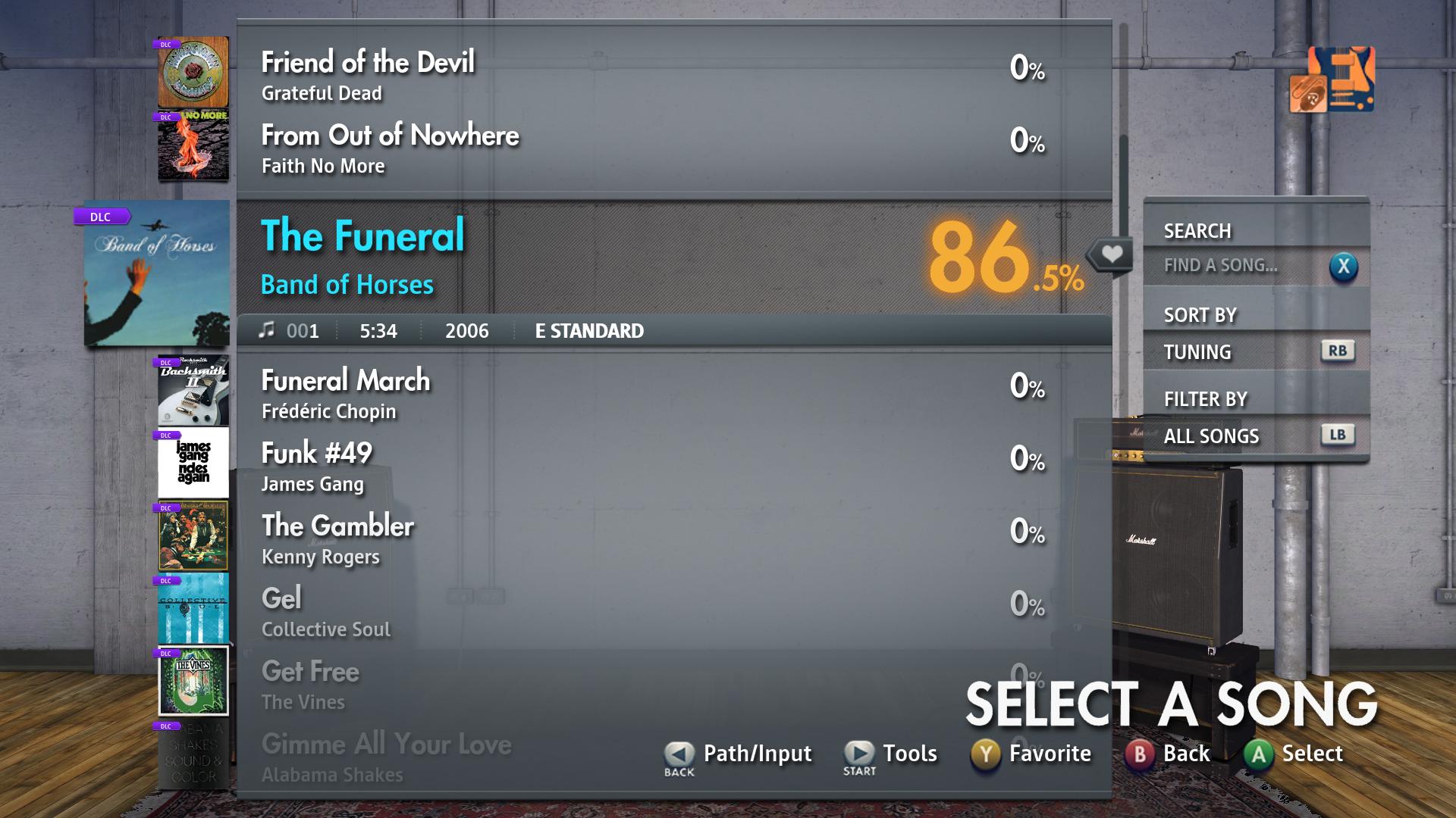 Rocksmith® 2014 Edition – Remastered – Band of Horses - “The Funeral” Featured Screenshot #1