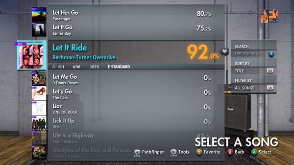 Rocksmith® 2014 Edition – Remastered – Bachman-Turner Overdrive - “Let It Ride”