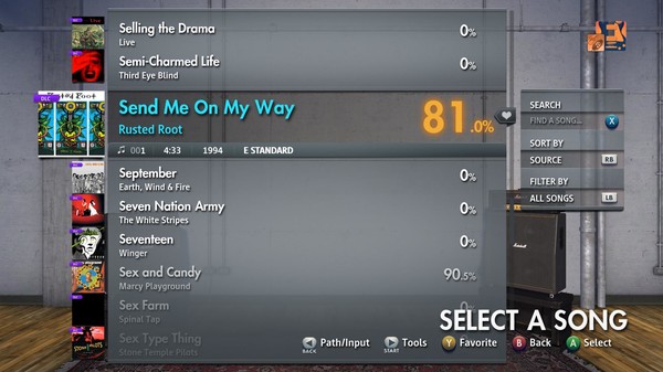 Rocksmith® 2014 Edition – Remastered – Rusted Root - “Send Me On My Way”
