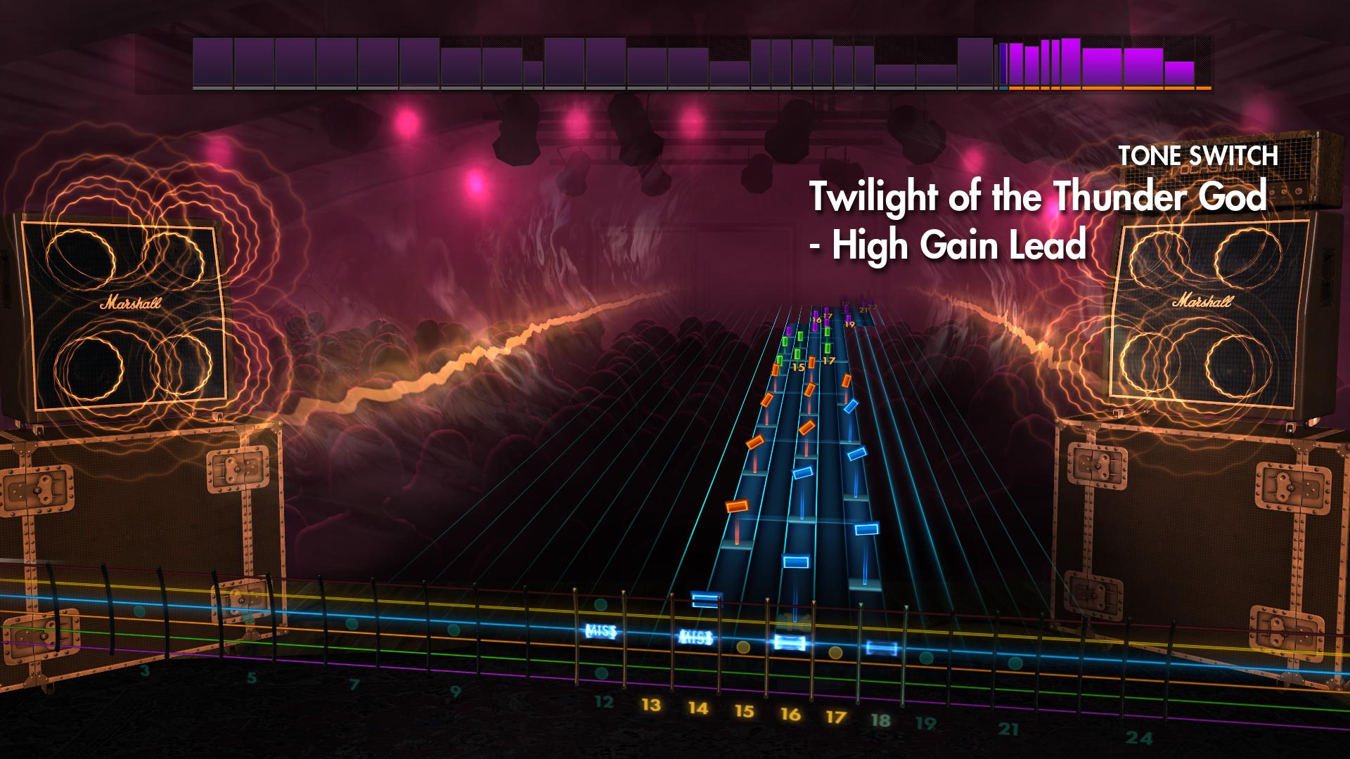 Rocksmith® 2014 Edition – Remastered – Amon Amarth - “Twilight of the Thunder God” Featured Screenshot #1