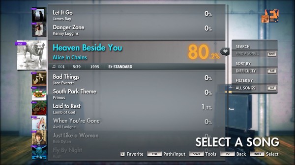 Rocksmith® 2014 Edition – Remastered – Alice in Chains - “Heaven Beside You”