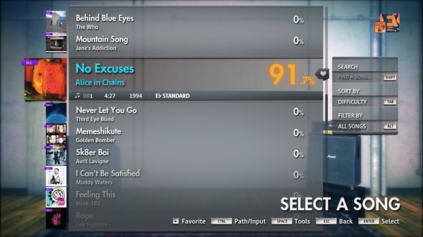 Rocksmith® 2014 Edition – Remastered – Alice in Chains - “No Excuses”