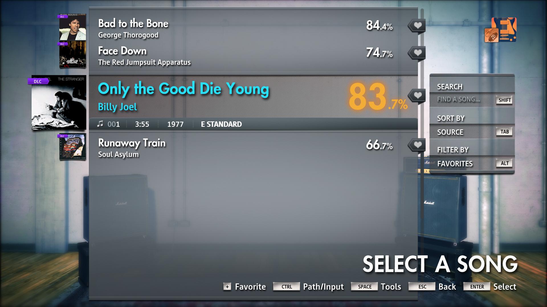 Rocksmith® 2014 Edition – Remastered – Billy Joel - “Only the Good Die Young” Featured Screenshot #1