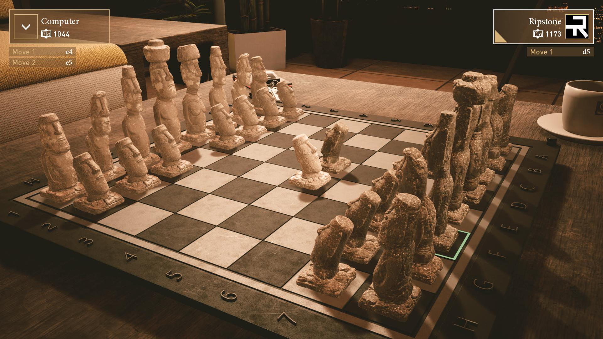 Chess Ultra Easter Island chess set Featured Screenshot #1
