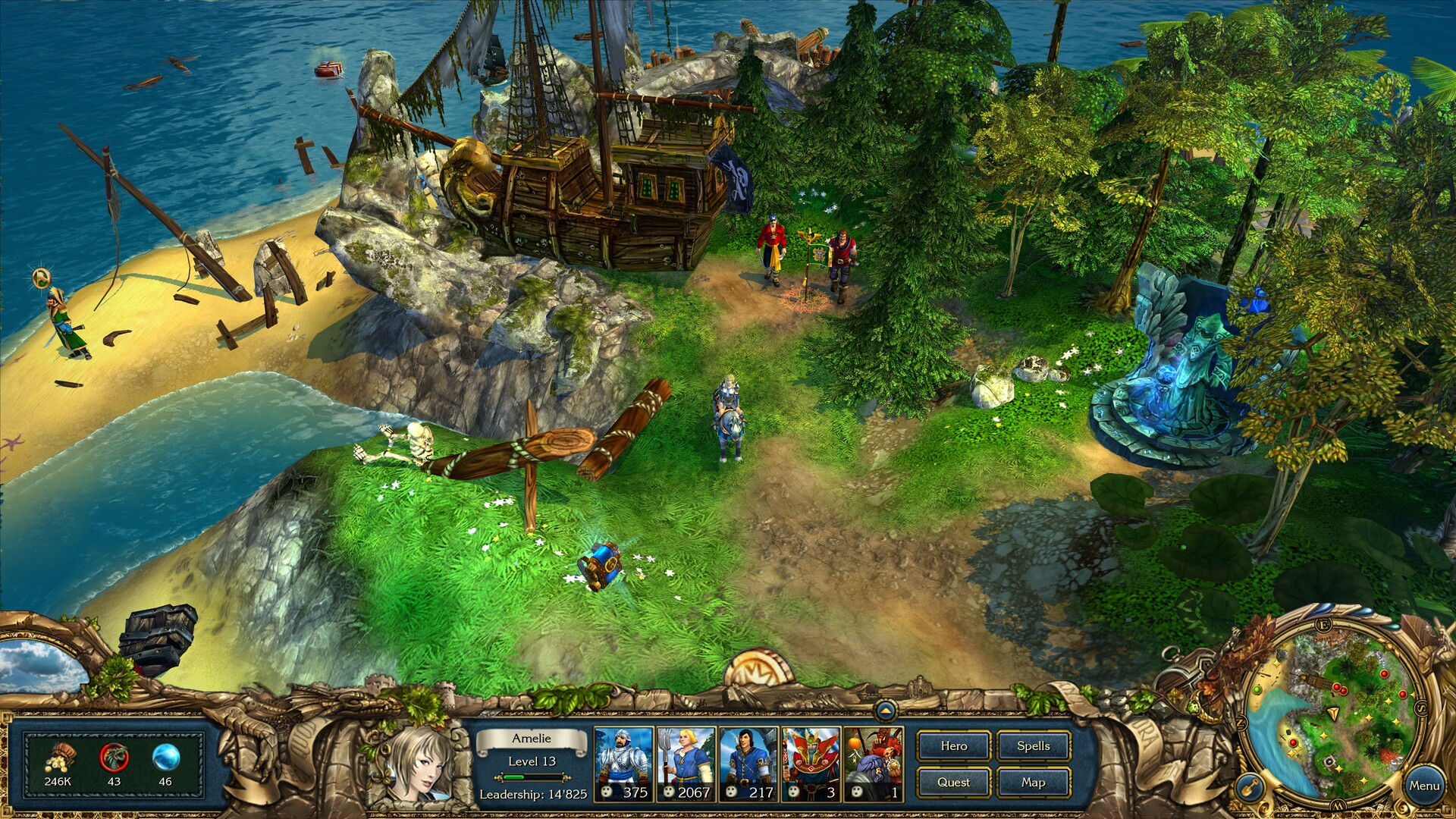 King's Bounty: Crossworlds Featured Screenshot #1