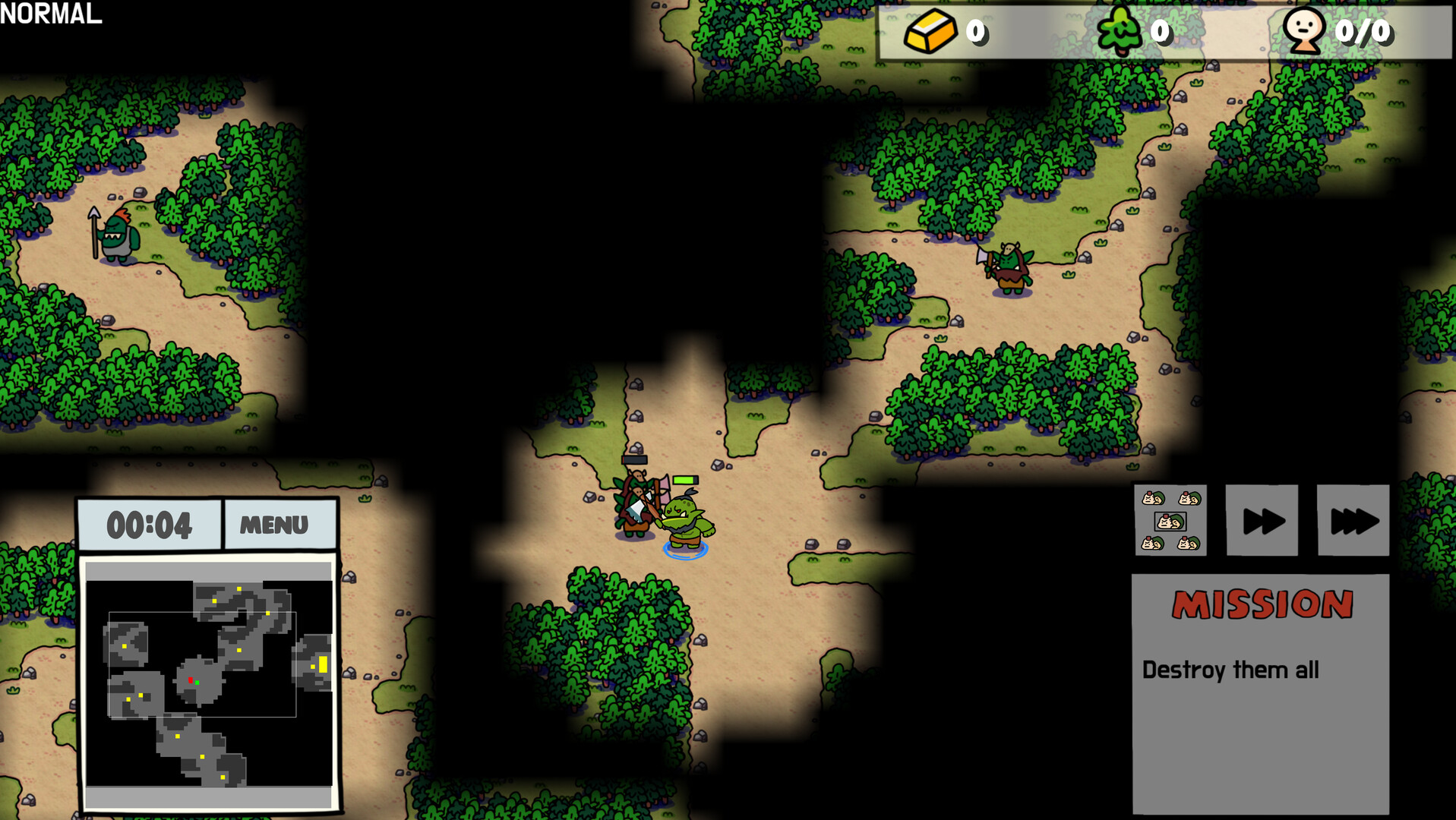 Cartoon Craft: Rise of Mutation screenshot 1