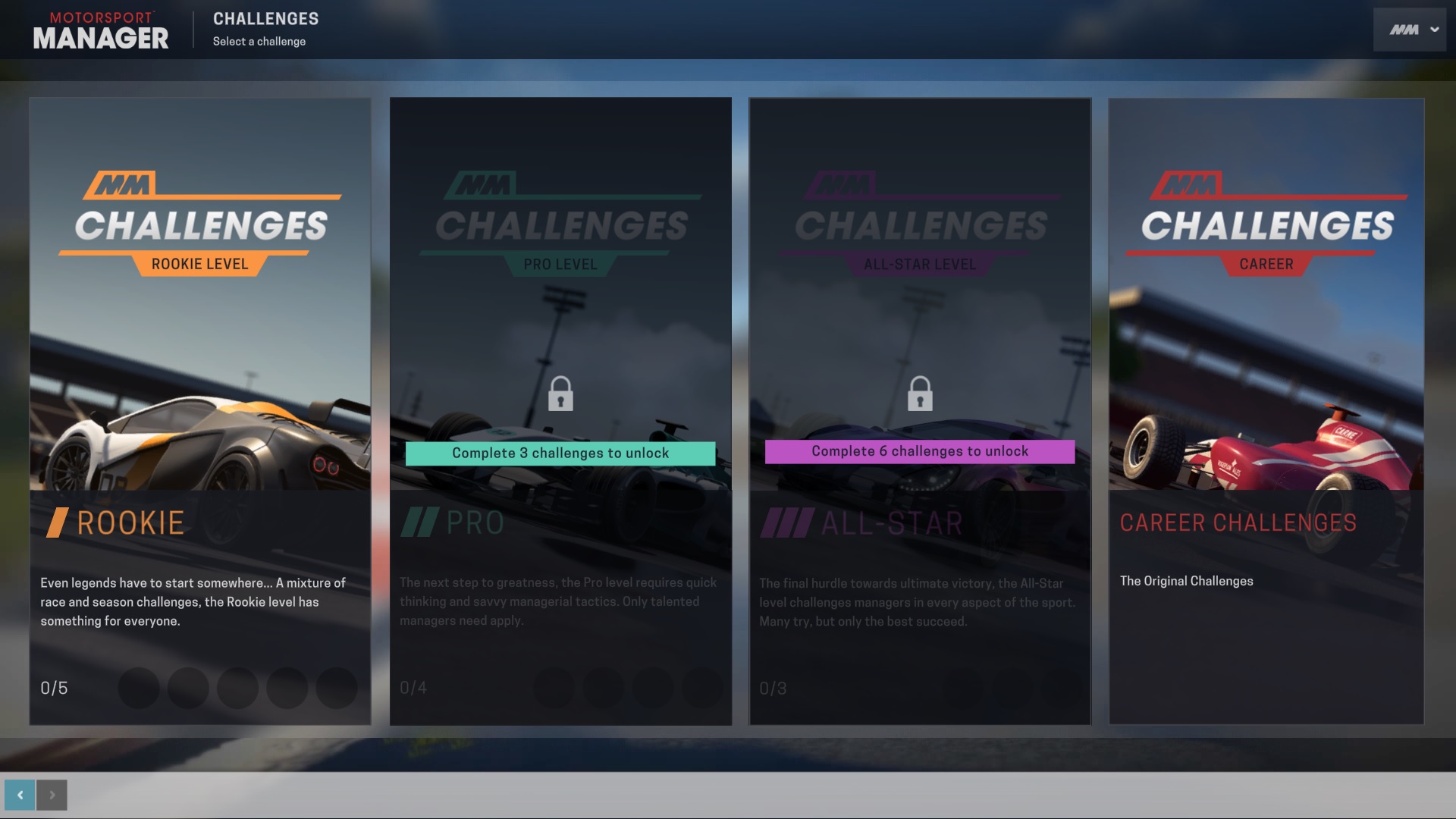 Motorsport Manager - Challenge Pack Featured Screenshot #1