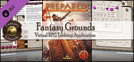 Fantasy Grounds - Prepared! One Shot Adventures (5E) Header Image